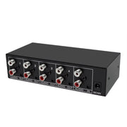 Distributore audio stereo 1 in 4 out 3,5 mm + RL per PC laptop DVD, spina UE, AUX -104