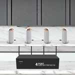 Distributore audio stereo 1 in 4 out 3,5 mm con RL