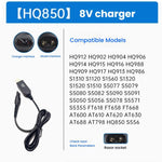 Per Philips Shaver HQ850 Cavo di ricarica USB da 8 V Cavo di alimentazione, HQ850 8V