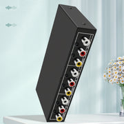 VSW21 AV 2 In 1 Out Audio Switcher RCA Audio Selector Box, VSW21