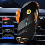 Supporto per cellulare con ricarica wireless e apertura e chiusura automatica del sensore a infrarossi per auto C3