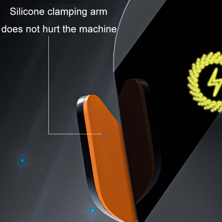 Supporto per cellulare con ricarica wireless e apertura e chiusura automatica del sensore a infrarossi per auto C3
