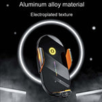Supporto per cellulare con ricarica wireless e apertura e chiusura automatica del sensore a infrarossi per auto C3