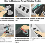 Per Volkswagen 255959855B Interruttore di controllo elettrico alzacristalli auto