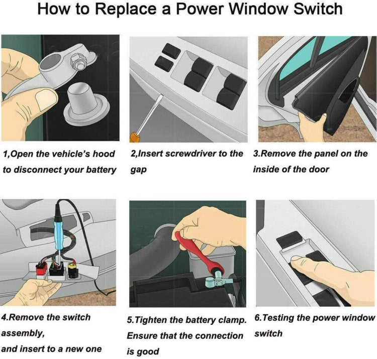 Per Volkswagen 255959855B Interruttore di controllo elettrico alzacristalli auto