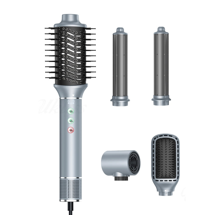 Asciugacapelli a ioni negativi con arricciacapelli automatico e pettine ad aria calda 5 in 1, Gray EU Plug, Gray UK Plug, Gray US Plug, Blue Gold EU Plug, Blue Gold UK Plug, Blue Gold US Plug, Black Gold EU Plug, Black Gold UK Plug, Black Gold US Plug