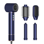 Asciugacapelli a ioni negativi con arricciacapelli automatico e pettine ad aria calda 5 in 1, Gray EU Plug, Gray UK Plug, Gray US Plug, Blue Gold EU Plug, Blue Gold UK Plug, Blue Gold US Plug, Black Gold EU Plug, Black Gold UK Plug, Black Gold US Plug