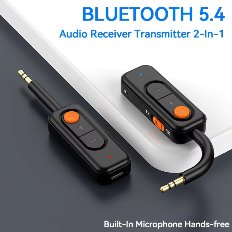 Ricevitore trasmettitore Bluetooth 3 in 1 con adattatore Bluetooth per auto Call Aux, 2-in-1