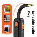 Ricevitore trasmettitore Bluetooth 3 in 1 con adattatore Bluetooth per auto Call Aux, 2-in-1