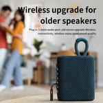 Ricevitore trasmettitore Bluetooth 3 in 1 con adattatore Bluetooth per auto Call Aux, 2-in-1
