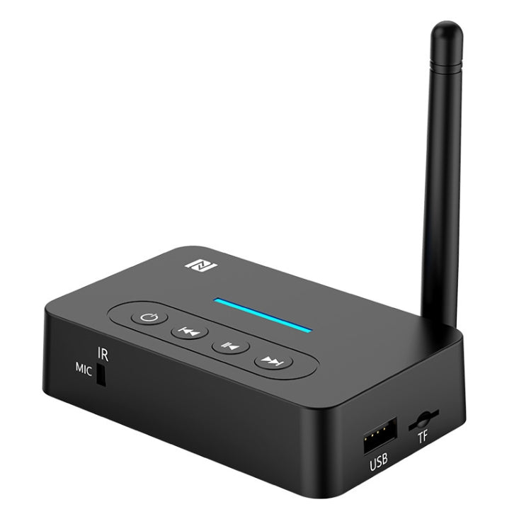D9 2 in 1 vecchio stile audio auto ricevitore trasmettitore Bluetooth adattatore musicale NFC Bluetooth, D9 2-in-1