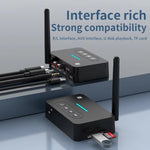 D9 2 in 1 vecchio stile audio auto ricevitore trasmettitore Bluetooth adattatore musicale NFC Bluetooth, D9 2-in-1