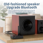 D9 2 in 1 vecchio stile audio auto ricevitore trasmettitore Bluetooth adattatore musicale NFC Bluetooth, D9 2-in-1