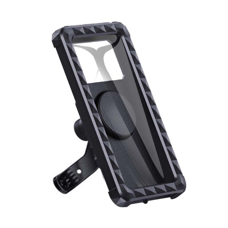 Supporto di navigazione per cellulare impermeabile girevole fisso per bicicletta, Handlebar Model, Rearview Mirror Model