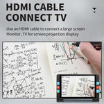 Lente d'ingrandimento elettronica HD 8" con messa a fuoco automat