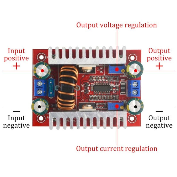 Convertitore Boost DC-DC 400W 15A Alimentatore 19V