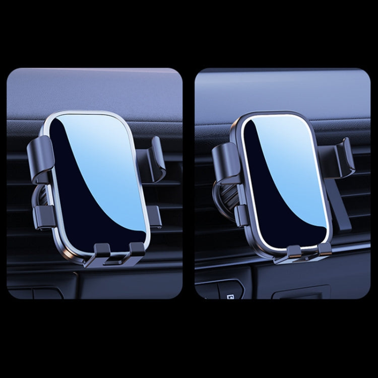 Per supporto universale per telefono cellulare da auto con testa a sfera da 17 mm, senza base, Y96 Silver Edge, D96 Electroplating
