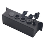 Presa accendisigari con voltmetro USB con interruttore per auto e nave, AOS3515-1, AOS3515-50A-Z With 30CM Cable