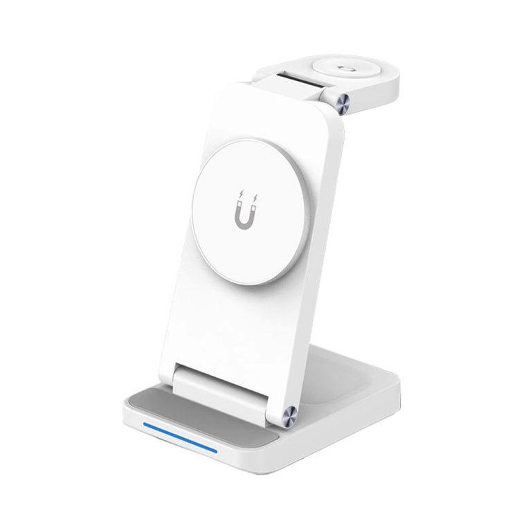Caricabatterie wireless pieghevole 3 in 1 magnetico