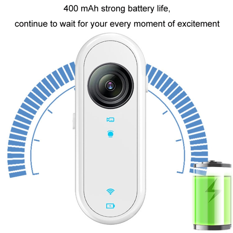 Videocamera sportiva per ciclismo con registratore portatile per animali domestici HD per esterni, No TF Card, With 32G TF Card, With 64G TF Card, With 128G TF Card, With Silicone Collar, With Silicone Collar+32G TF Card
