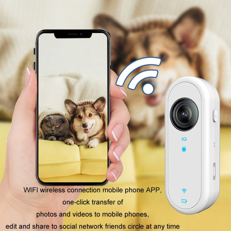 Videocamera sportiva per ciclismo con registratore portatile per animali domestici HD per esterni, No TF Card, With 32G TF Card, With 64G TF Card, With 128G TF Card, With Silicone Collar, With Silicone Collar+32G TF Card