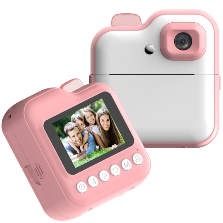 Mini macchina fotografica digitale per bambini con stampa ad alta definizione, Pink, Green, Pink+32G TF Card, Pink+64G TF Card