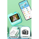 Mini macchina fotografica digitale per bambini con stampa