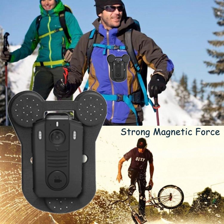 Supporto magnetico clip indossabile per bodycam