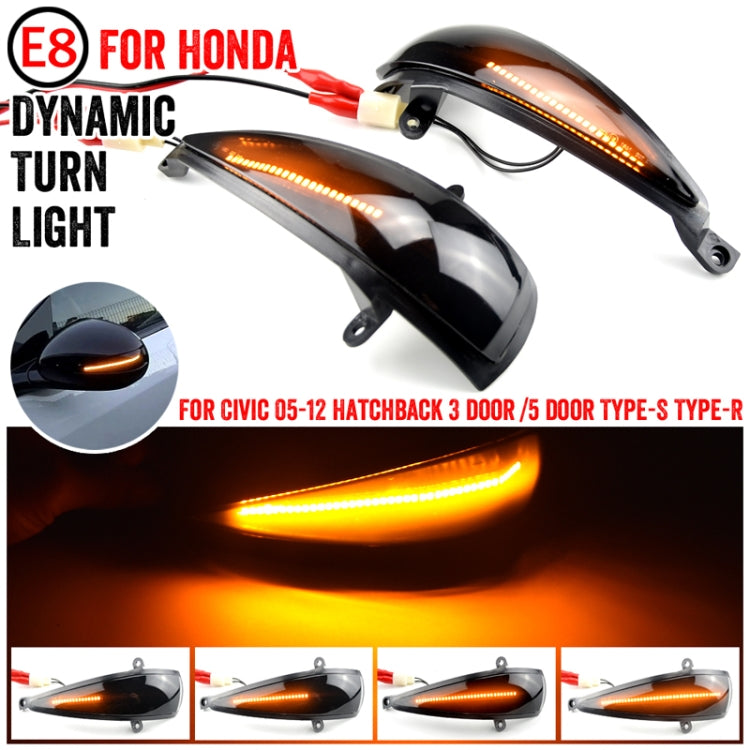 1 paio per Honda Civic 8th specchietto retrovisore indicatori di direzione luci
