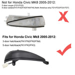 1 paio per Honda Civic 8th specchietto retrovisore indicatori di direzione luci