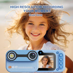 Mini telecamera impermeabile 2K HD 10X con display 2,4"