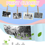 Fotocamera con stampa fotografica, schermo 2" e flash LED