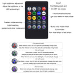 Luce per atmosfera ritmica musicale per auto a controllo vocale a LED a otto colori, 5V USB Remote Control, 5V USB APP, 5V USB APP + Remote Control, 5V USB With Switch Remote Control, 5V USB With Switch APP, 5V USB With Switch APP + Remote Control     ...