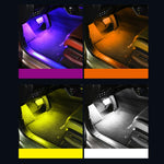 Luce per atmosfera ritmica musicale per auto a controllo vocale a LED a otto colori, 5V USB Remote Control, 5V USB APP, 5V USB APP + Remote Control, 5V USB With Switch Remote Control, 5V USB With Switch APP, 5V USB With Switch APP + Remote Control     ...