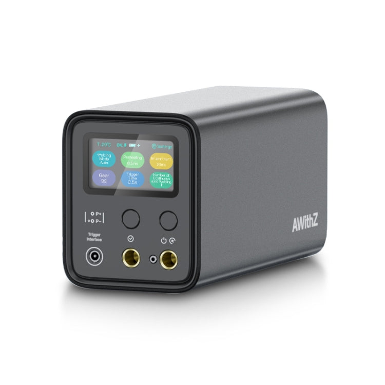 AWithZ Condensatore di accumulo di energia 18650 Batteria al litio Saldatrice a punti fai da te in fogli di nichel, EU Plug, US Plug, UK Plug