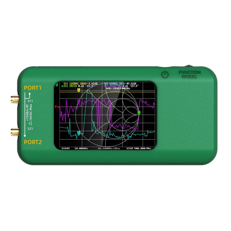 Analizzatore di rete vettoriale portatile P5 con schermo TFT