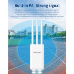 Amplificatore di segnale AP wireless Gigabit COMFAST CF-EW85 1300Mbps 2.4G/5.8G Supporta alimentazione DC/POE, US Plug, EU Plug, UK Plug, AU Plug