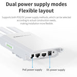 Amplificatore di segnale AP wireless Gigabit COMFAST CF-EW85 1300Mbps 2.4G/5.8G Supporta alimentazione DC/POE, US Plug, EU Plug, UK Plug, AU Plug