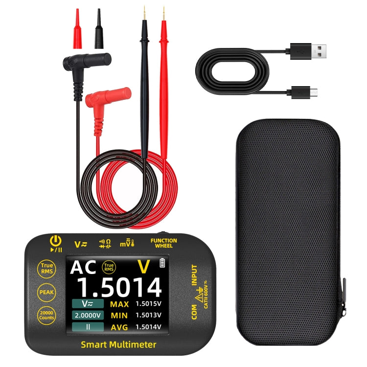 Multimetro digitale portatile con schermo TFT 2,8 pollici