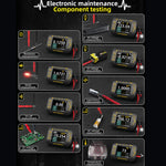 Multimetro digitale portatile con schermo TFT 2,8 pollici