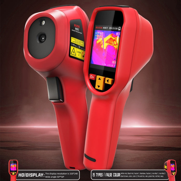 Dispositivo di imaging termico portatile Termometro senza contatto, HX1