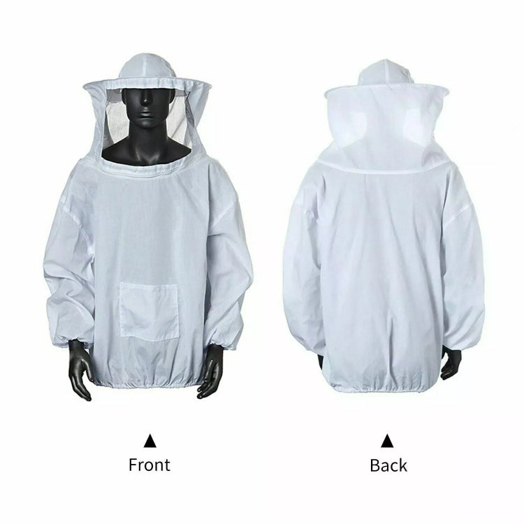 Set per apicoltura 4 in 1, abbigliamento anti-api + raschietto + spazzola per api + guanti anti-api