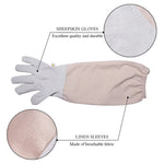 Set per apicoltura 4 in 1, abbigliamento anti-api + raschietto + spazzola per api + guanti anti-api