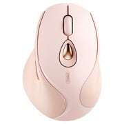 Mouse wireless Inphic DR801 2.4G+Bluetooth 5.0/4.0 USB Tri-Mode Mute Ricaricabile Ragazze Ufficio Casa Gaming Mouse