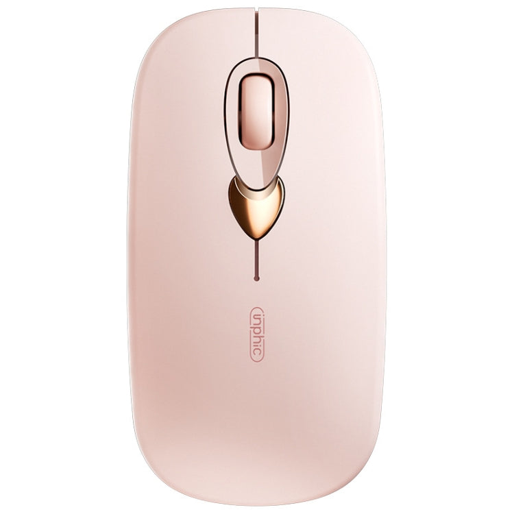 Mouse Bluetooth Inphic Q8 Gen 2 Wireless Silenzioso Ricarica Ufficio Business Ragazze Laptop Mouse