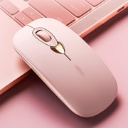 Mouse Bluetooth Inphic Q8 Gen 2 Wireless Silenzioso Ricarica Ufficio Business Ragazze Laptop Mouse