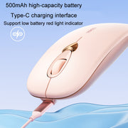 Mouse Bluetooth Inphic Q8 Gen 2 Wireless Silenzioso Ricarica Ufficio Business Ragazze Laptop Mouse