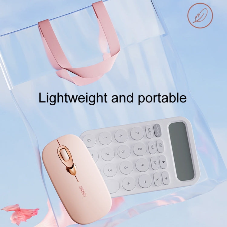 Mouse Bluetooth Inphic Q8 Gen 2 Wireless Silenzioso Ricarica Ufficio Business Ragazze Laptop Mouse