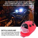 Attrezzatura per bicicletta Faro LED in silicone a coccinella