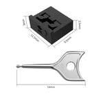 Blocco di tenuta USB 2.0/3.0 con tappo antipolvere rimovibile